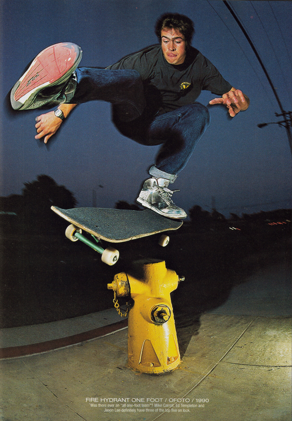 Jason Lee Skateboarding 360 Flip