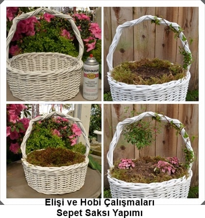 Sepet Saksi Yapimi Elisi Ve Hobi Calismalari