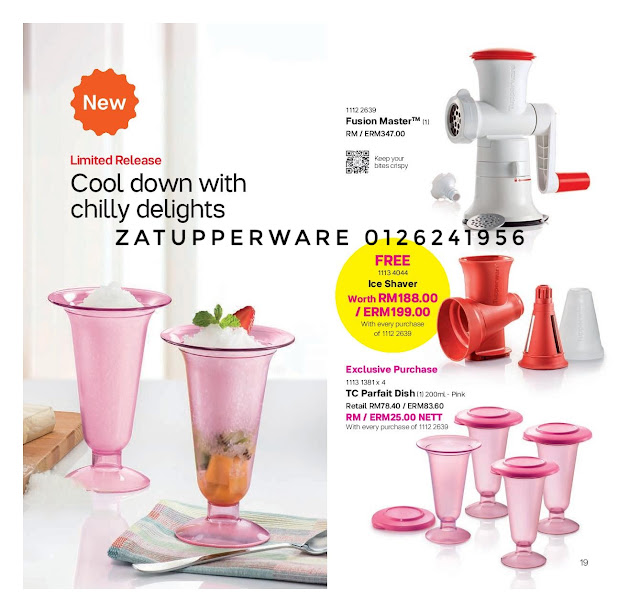Tupperware Catalogue 13th August - 30 September 2018