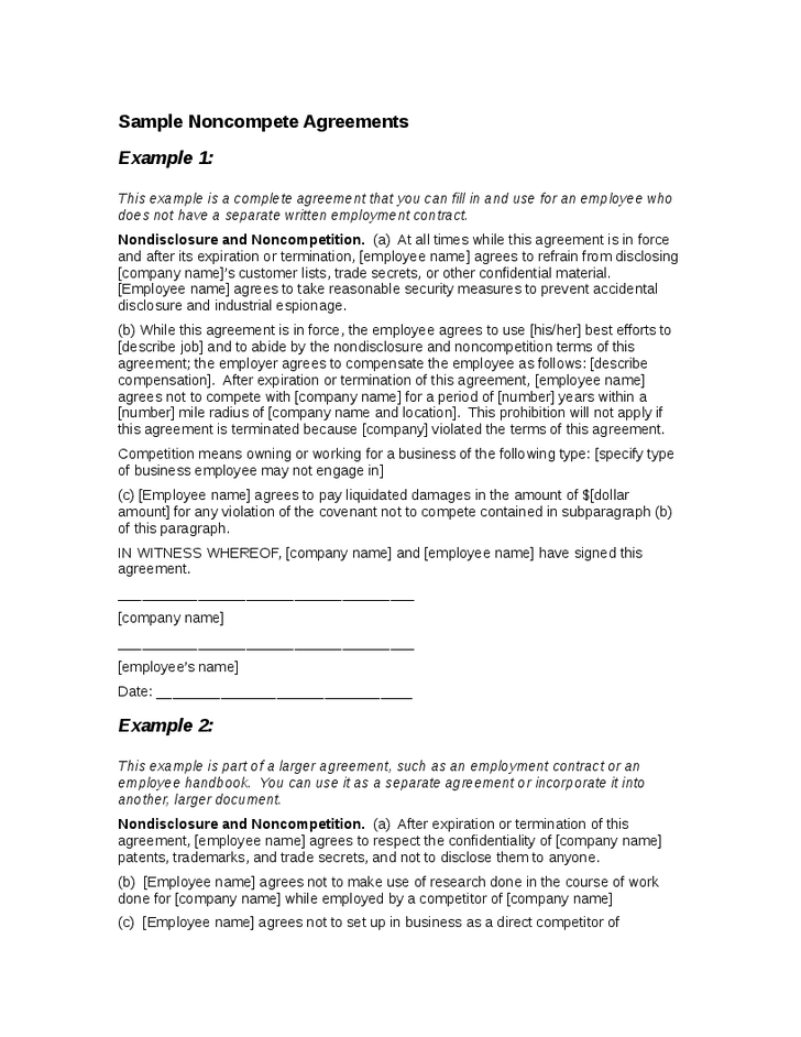 Non Compete Release Letter Template ~ Resume Letter Non Compete Release Letter Template ~ Resume Letter