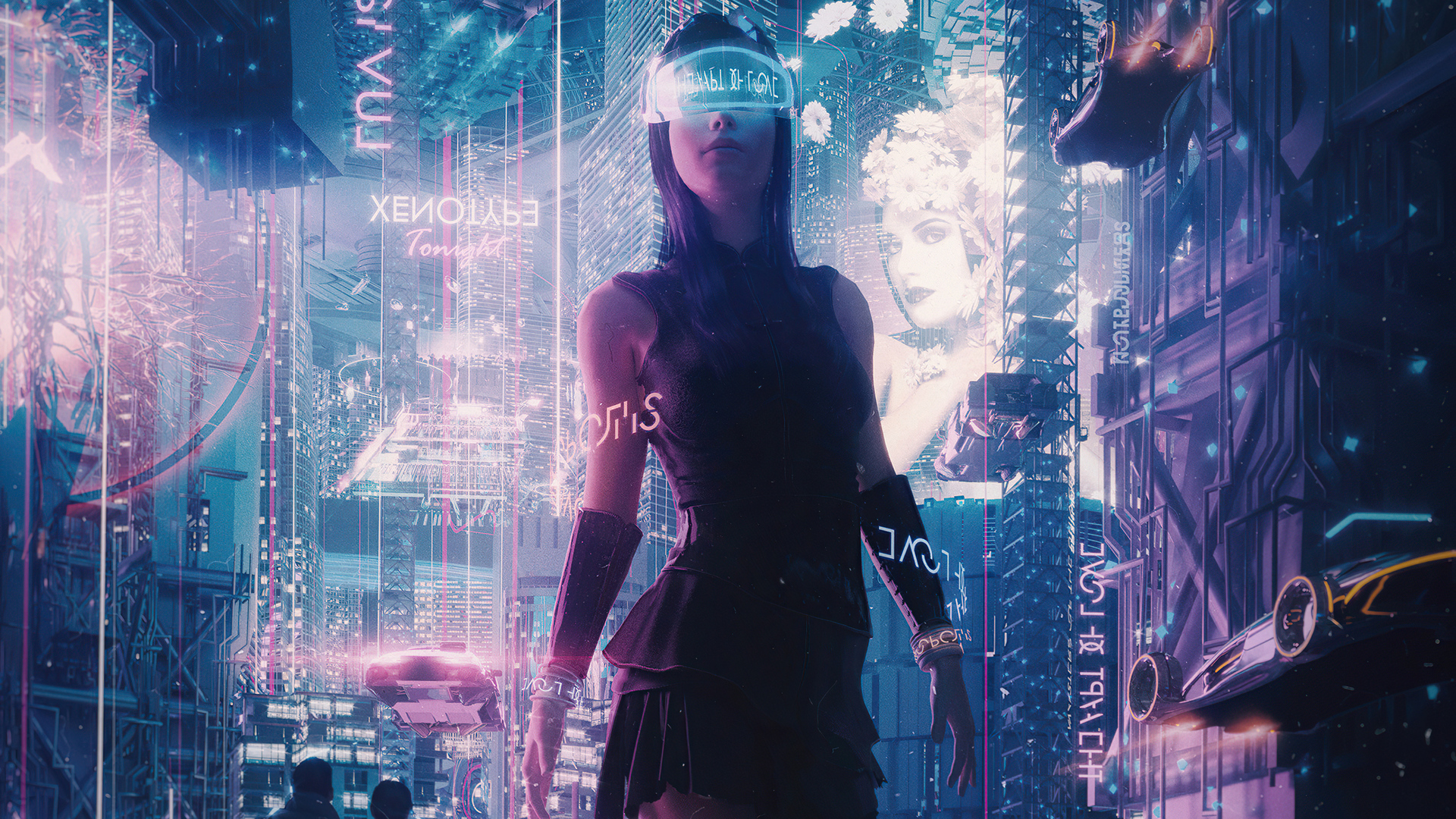 Cyberpunk девушки фото 92