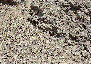 Natural decomposed granite - grus