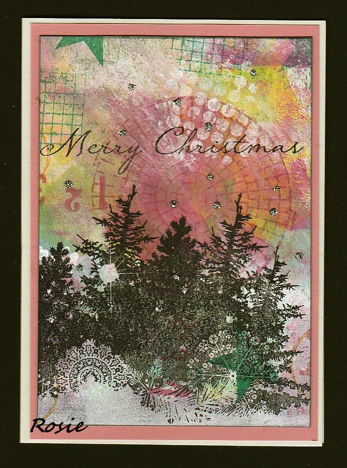 Rosie's Bastelwelt Christmas Cards again