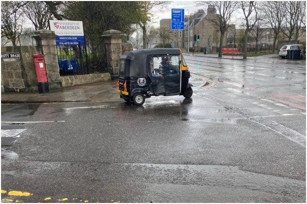 Nigerians reacts as Keke Napep was spotted in Scotland