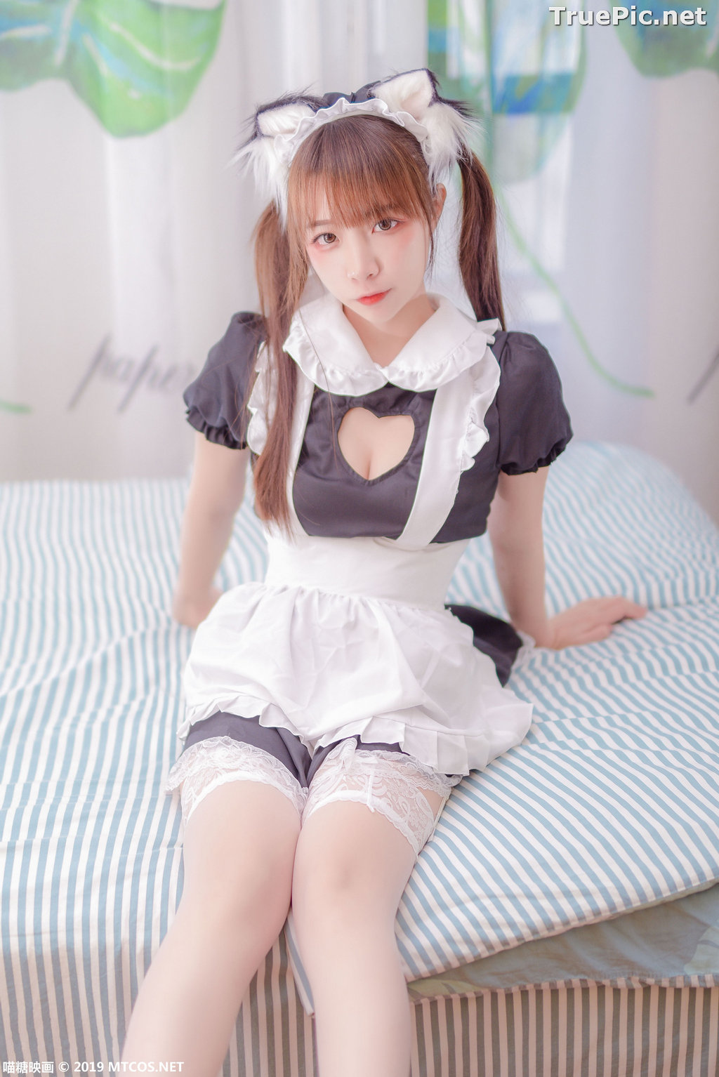 Image [MTCos] 喵糖映画 Vol.049 - Chinese Cute Model - Lovely Maid Cat - TruePic.net - Picture-25
