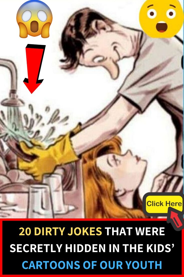 20 DIRTY JOKES THAT WERE SECRETLY HIDDEN IN THE KIDS’ CARTOONS OF OUR YOUTH