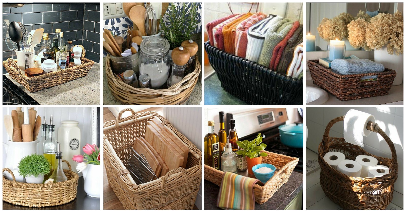 Mi Fiesta Creativa: Usando cestas o canastas para organizar y decorar