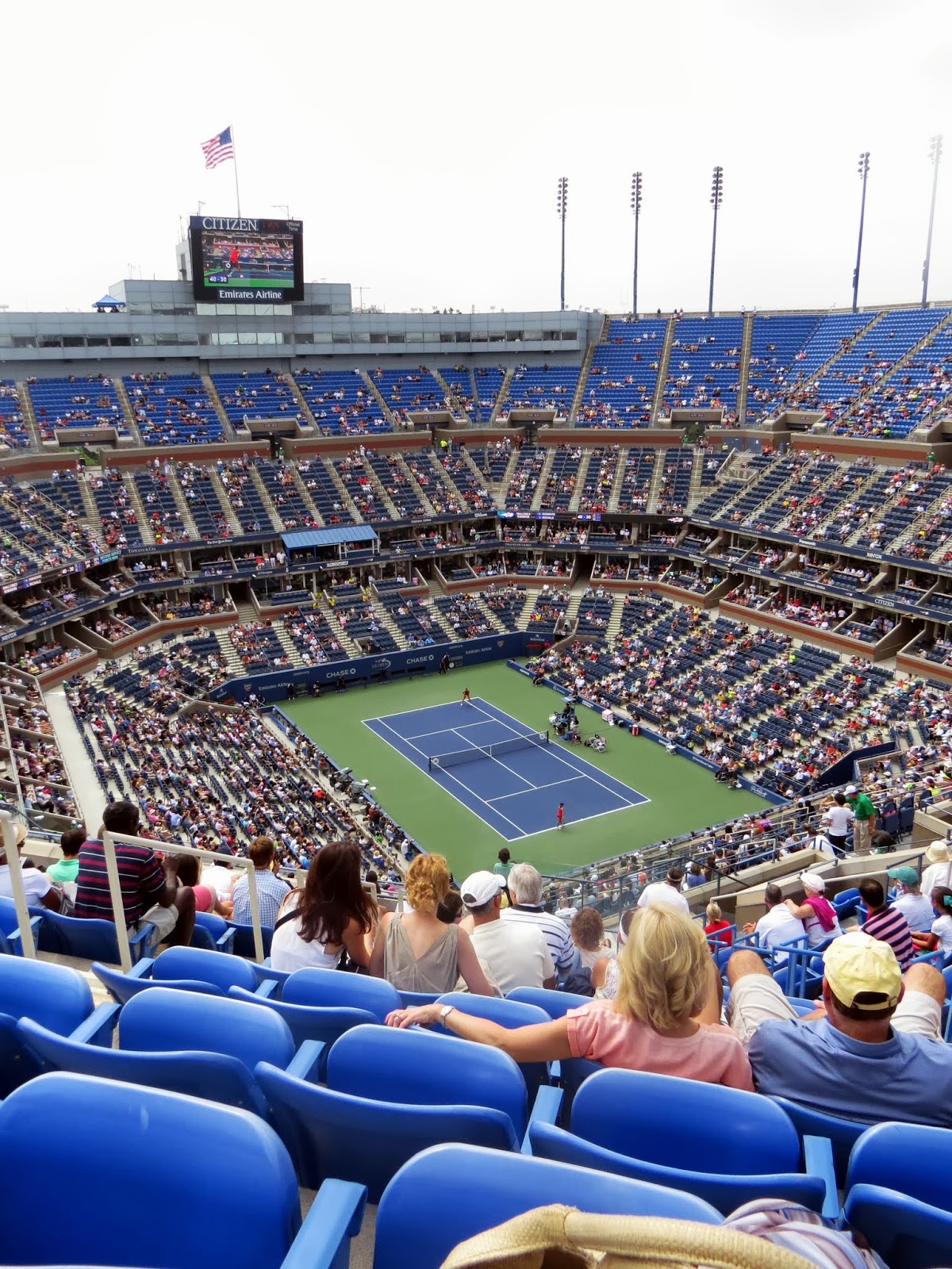 Around the US Open Grounds