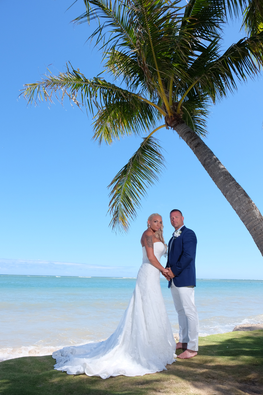 Honolulu Weddings David Jessica Kahala Beach Wedding