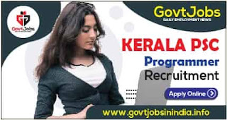 Kerala PSC Programmer Recruitment 2021 Apply Online Kerala PSC Programmer Recruitment 2021