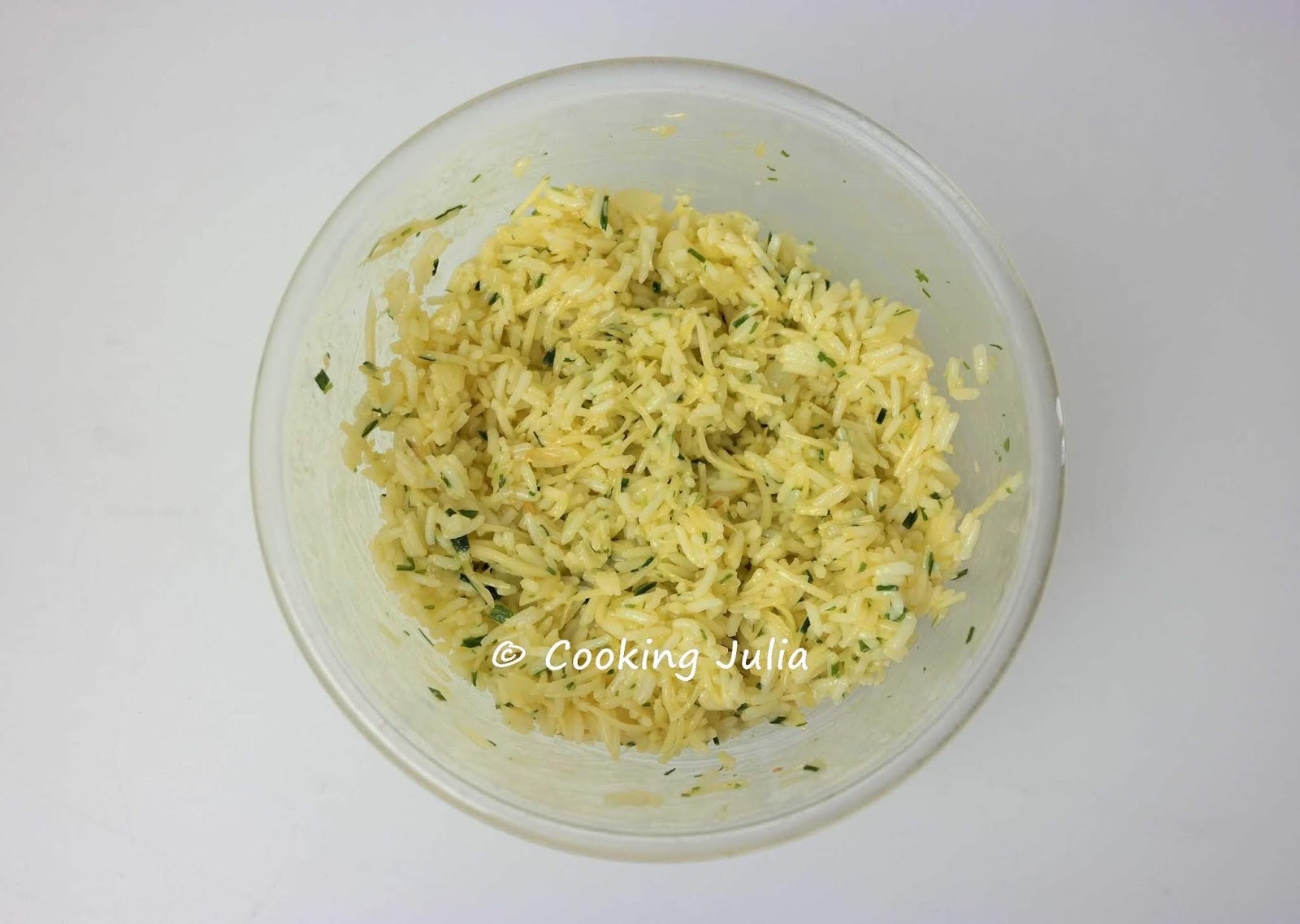 Timbales de riz jaune (accompagnement) : Recettes à base de riz