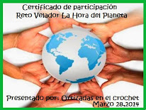 CERTIFICADO DE PARTICIPACION  RETO VELADOR LA HORA DEL PLANETA