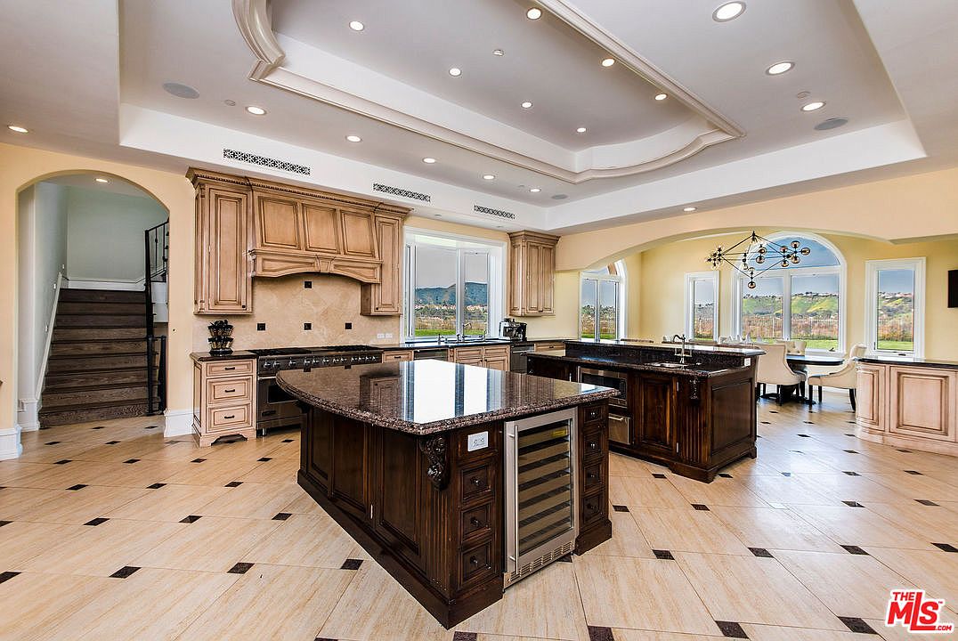 27,000 Square Foot EuropeanInspired Mega Mansion In Calabasas, CA