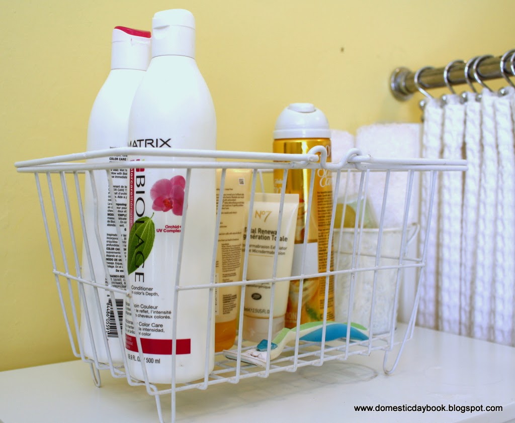Shower Supplies Basket