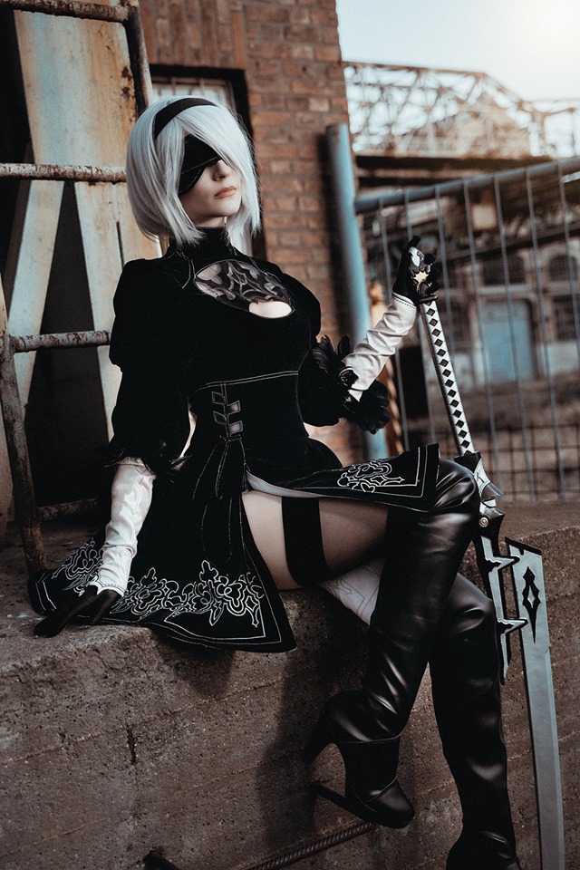 nier automata 2b cosplay porn nier automata 2b cosplay porn