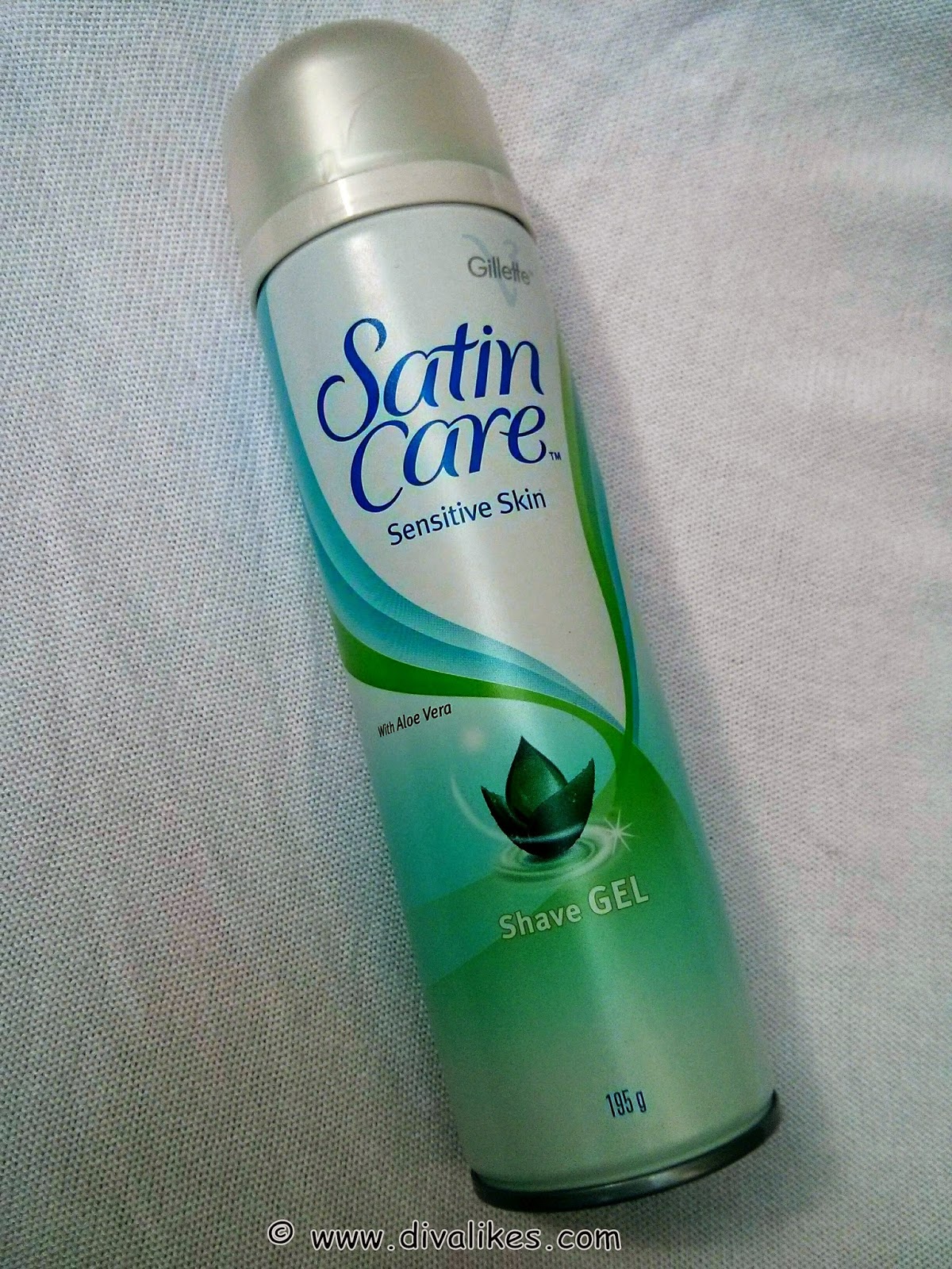 Gillette Satin Care Shave Gel Aloe Review | Diva Likes