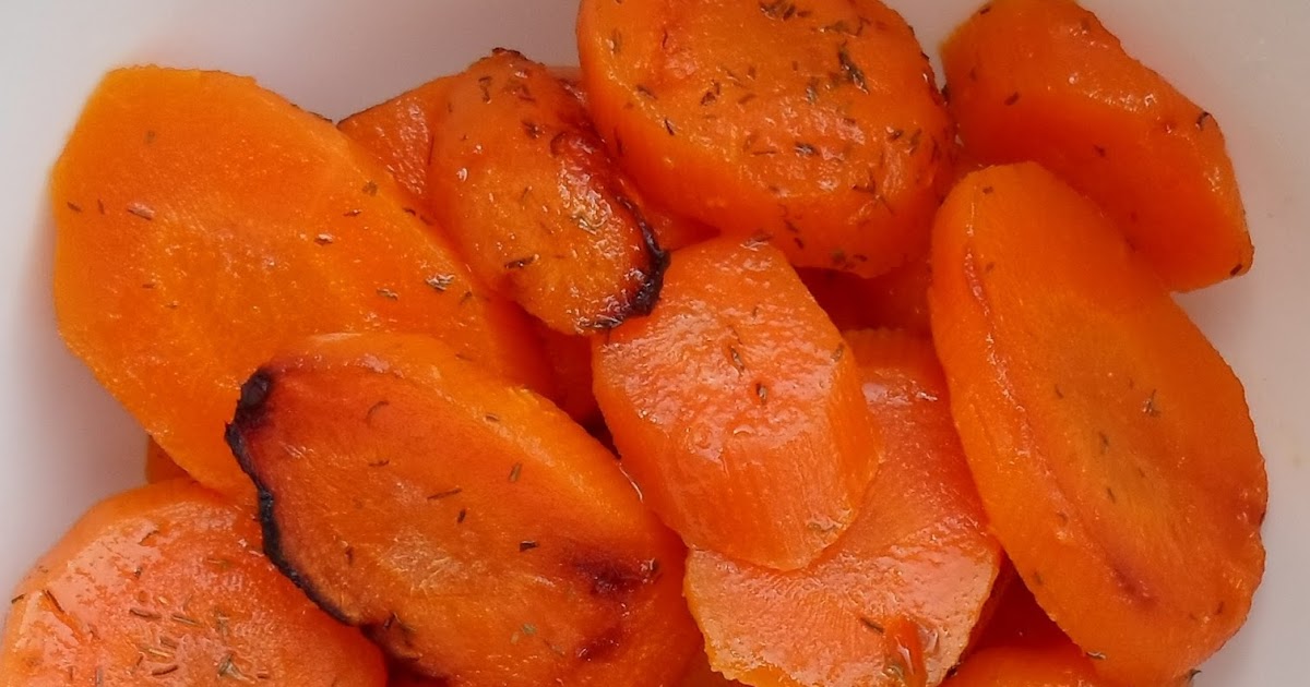 Happier Than A Pig In Mud Grill Roasted Carrots with Dill