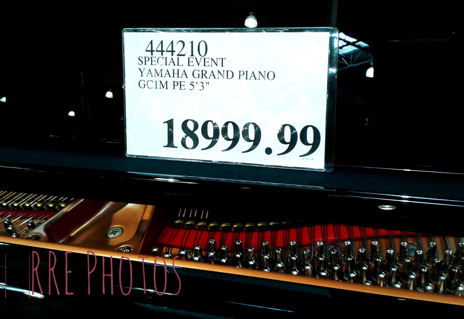RRE Tribe & You Yamaha Grand Pianos at Costco