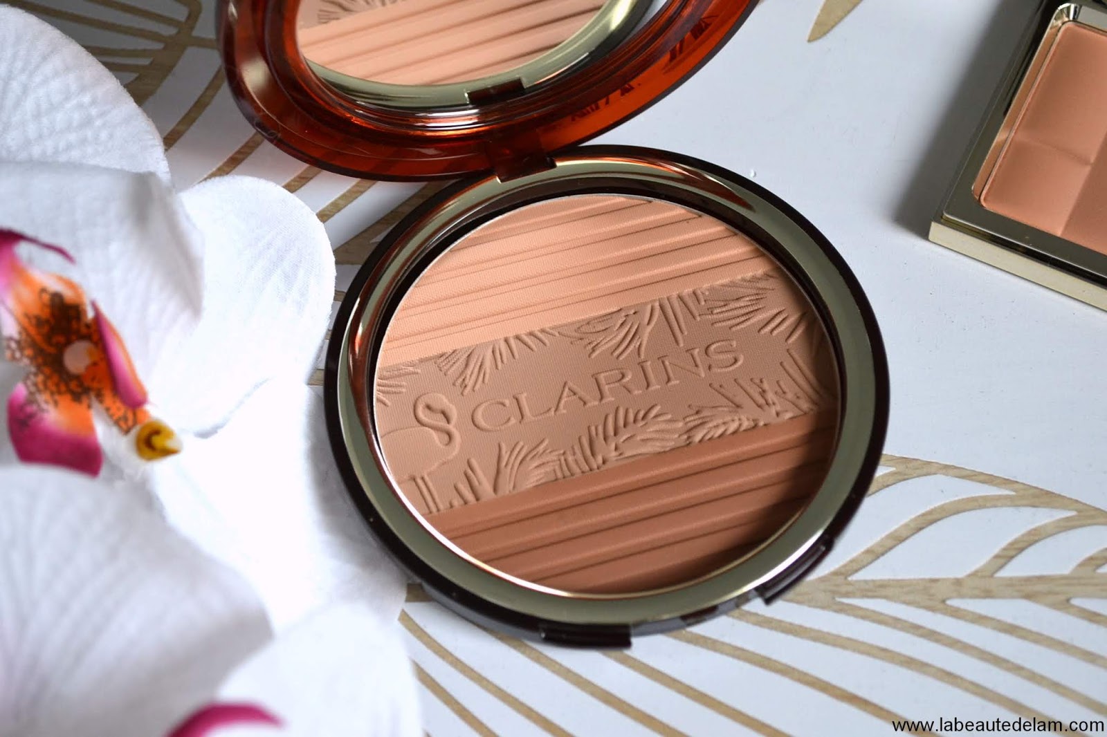 Poudre Compacte Bronzante Biguine Teint Soleil - Teinte Warm Copper 17002 - Finition Mate, SPF, 10g