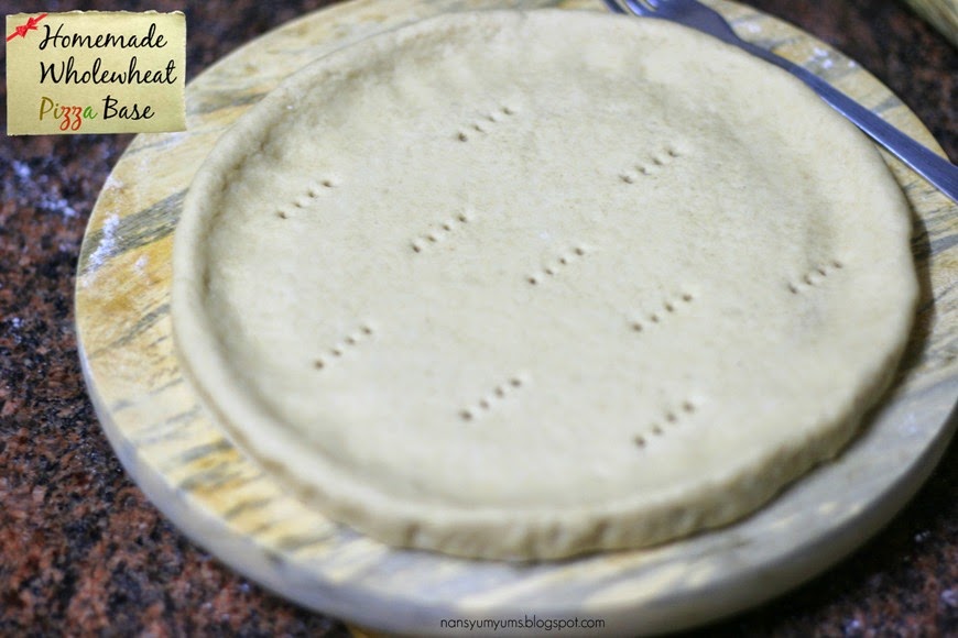 Nan's yumyums! How to Make Pizza Base? Homemade Wholewheat Pizza Base