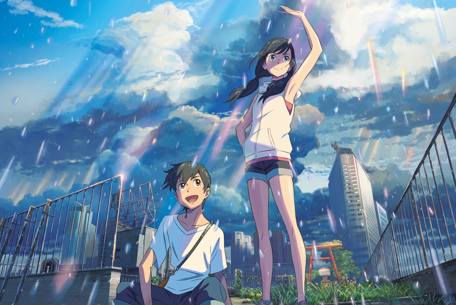 Movie and Art Reviews: Weathering with You (Tenki No Ko)