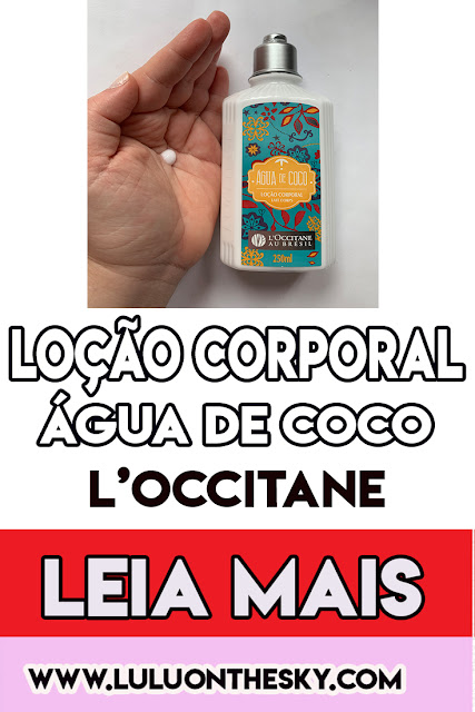 Loção Corporal L´Occitane Au Brésil Água de Coco