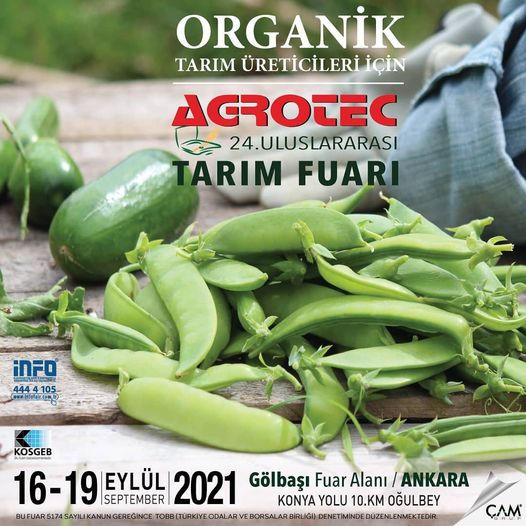 AGROTEC 24. Uluslararası Tarım Fuarı 2021