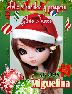 muñequitas de navidad con nombre