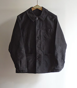 encore: 1940s french black moleskin jacket 