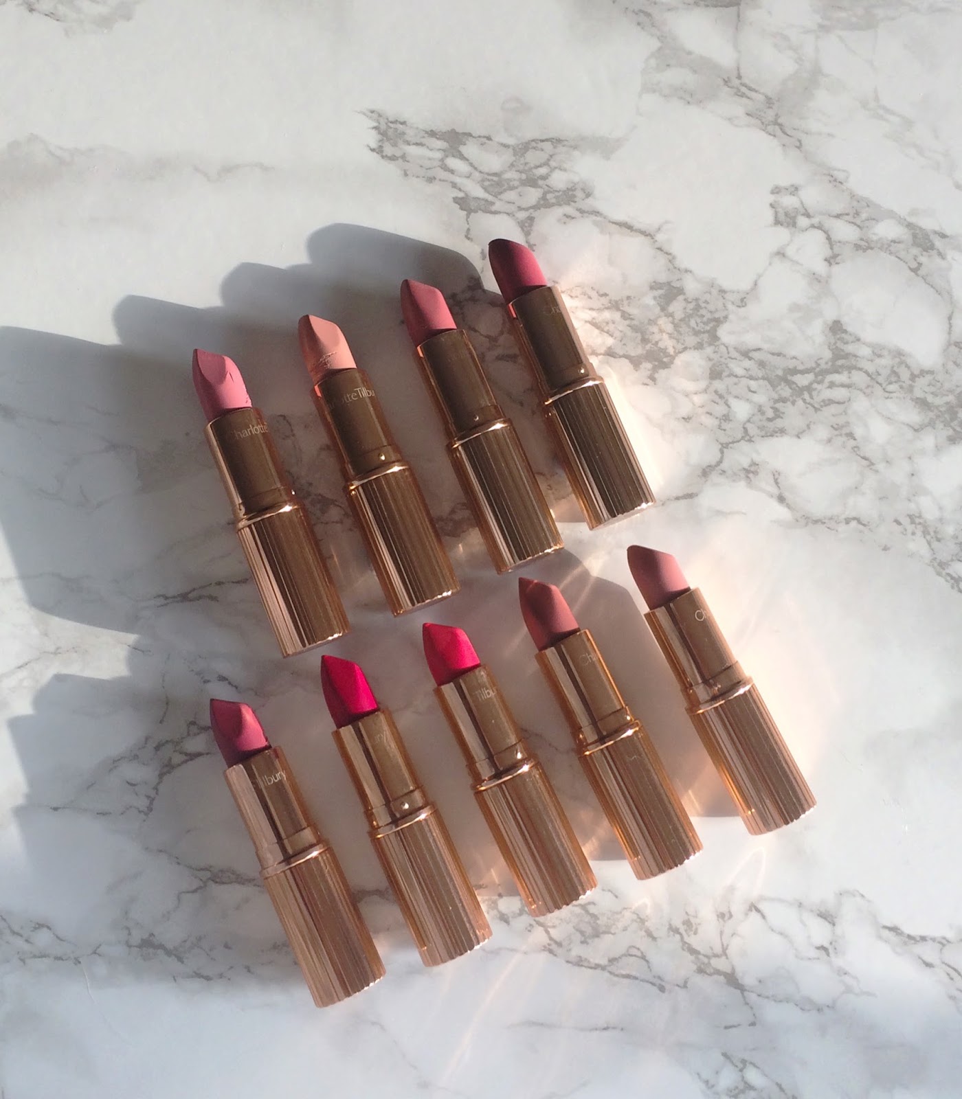 NEW Charlotte Tilbury Pillow Talk & Valentine lipsticks & my Charlotte