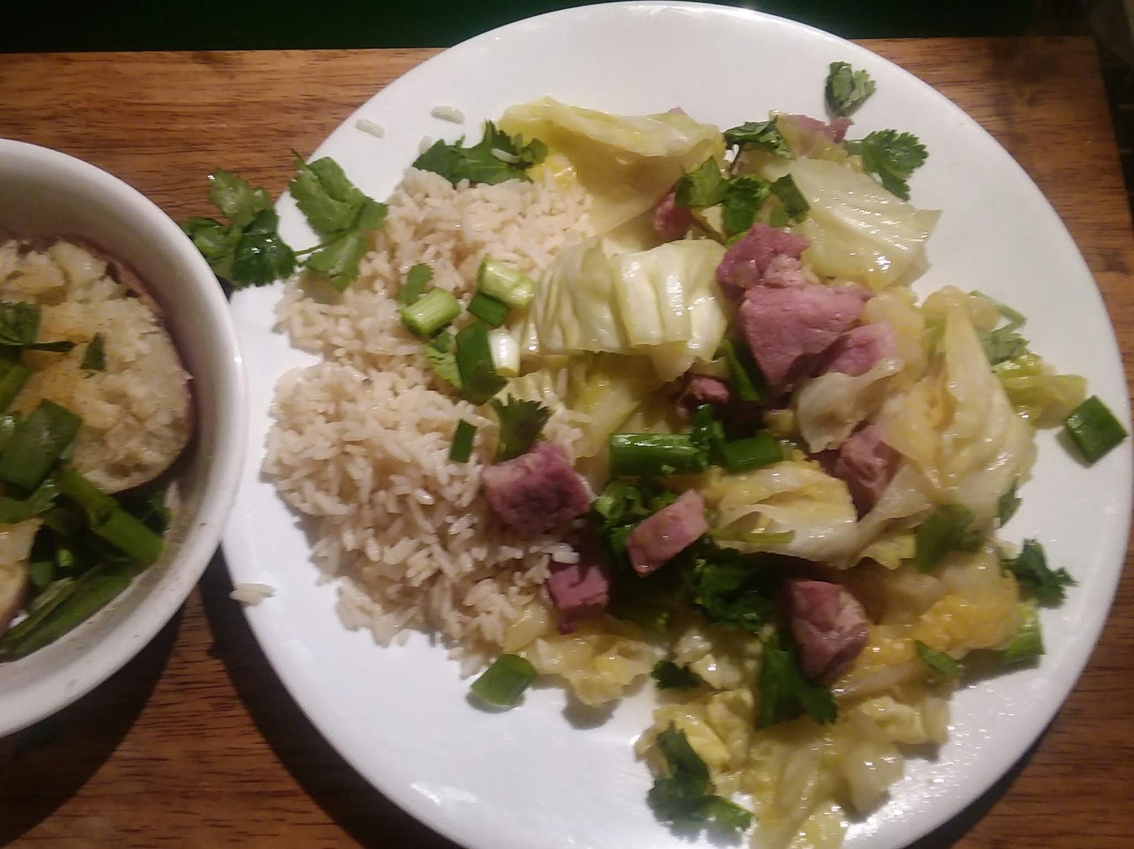 Cabbage and Ham An Irish Dish or a New