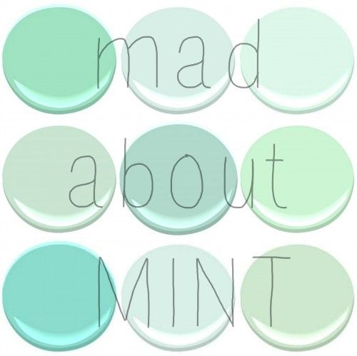 House Beautiful: Accent MINT GREEN