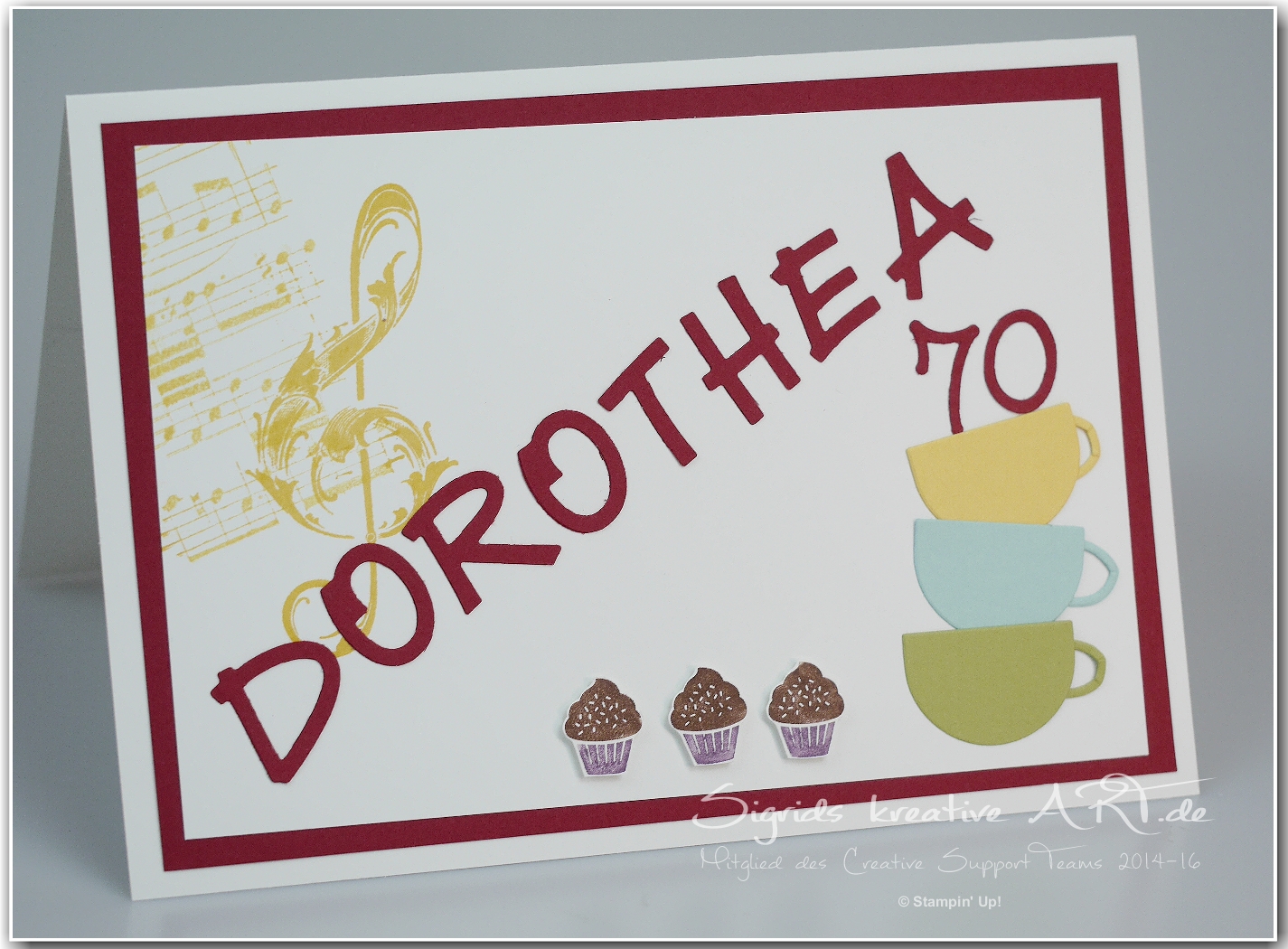 Sigrids Kreative Art Stampin Up Ideenblog Fur Munster Und Nrw