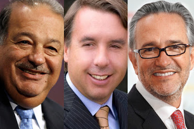 Slim, Salinas y Azcárraga ganan licitación para proveer Internet a instituciones públicas