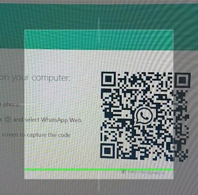 Kode QR WA WEB di PC Kode QR WA WEB di PC