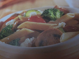 WHOLE WHEAT PENNE WITH VEGGIES