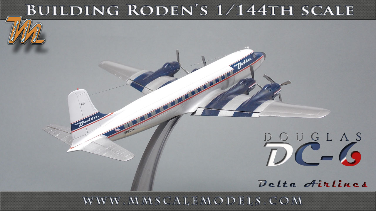 Scale Model Building with Metodi Metodiev Building the Delta Airlines