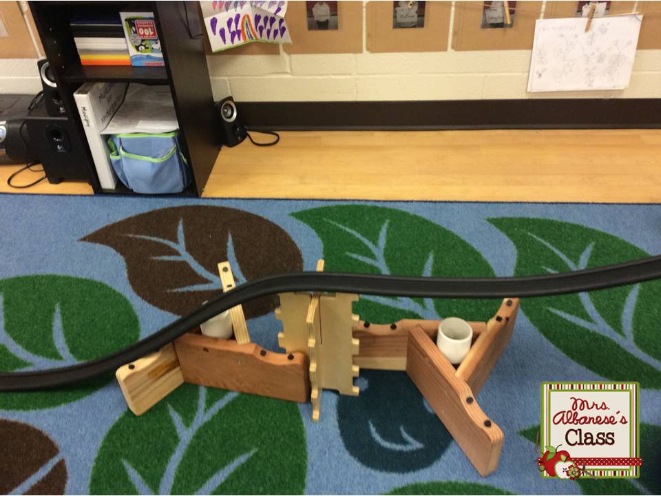 Mrs. Albanese's Kindergarten Class Exploring ramps and speed