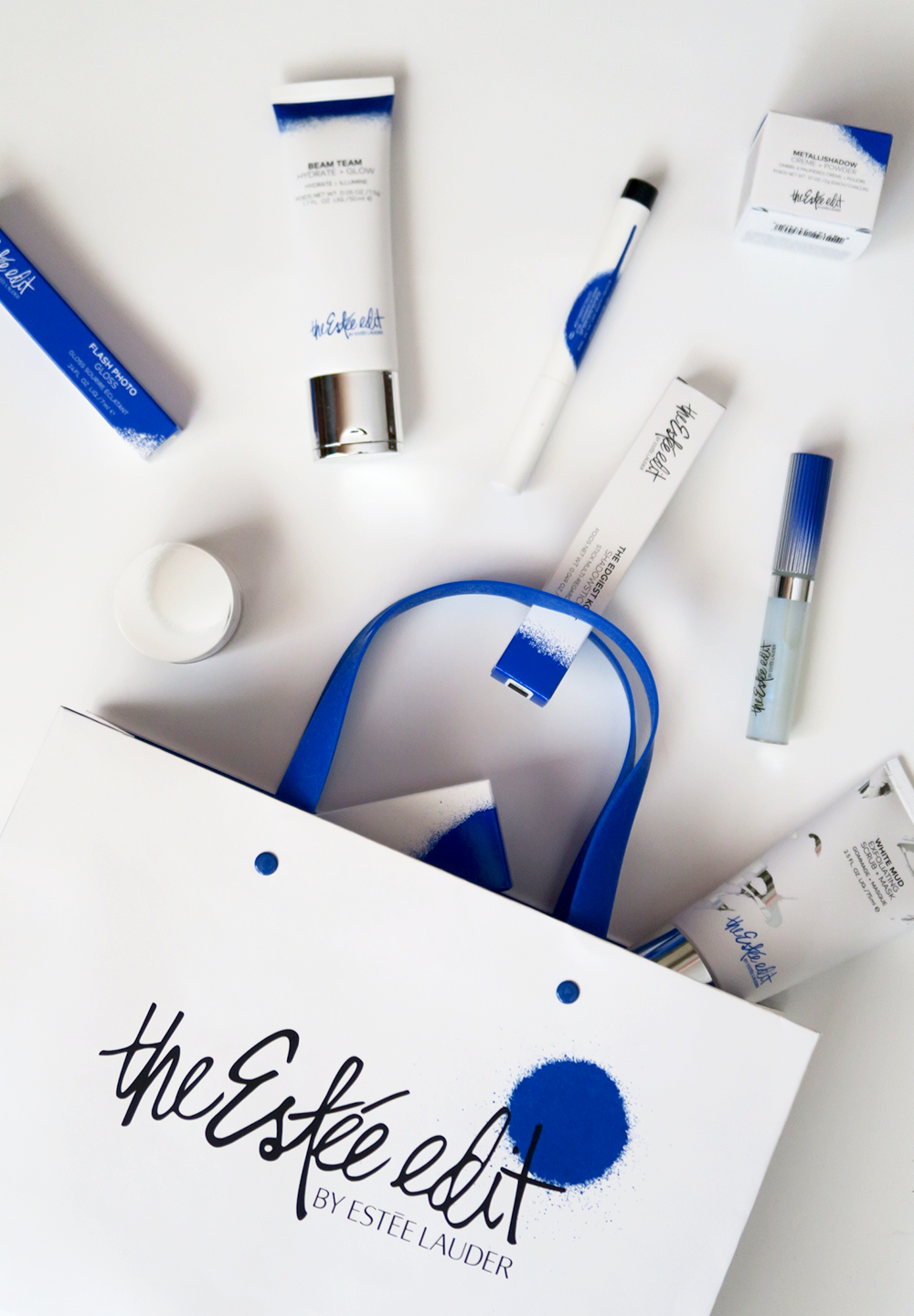 Download The Estee Edit Beam Team White Mud Mask Flash Lip Gloss Review Swatches Sachie PSD Mockup Templates