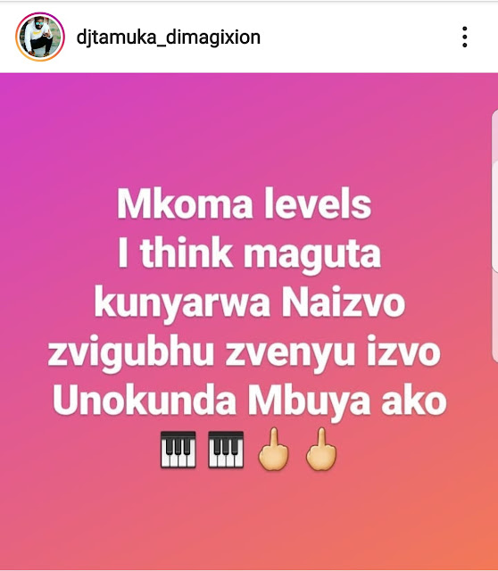 LEVELS, DJ TAMUKA CHABVONDOKA Mafaro