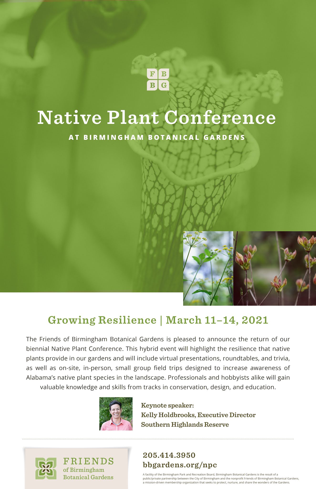 Birmingham Botanical Gardens Native Plant Conference Kicks Off March 11