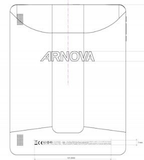 archos arnova 9 g3 tablet at fcc