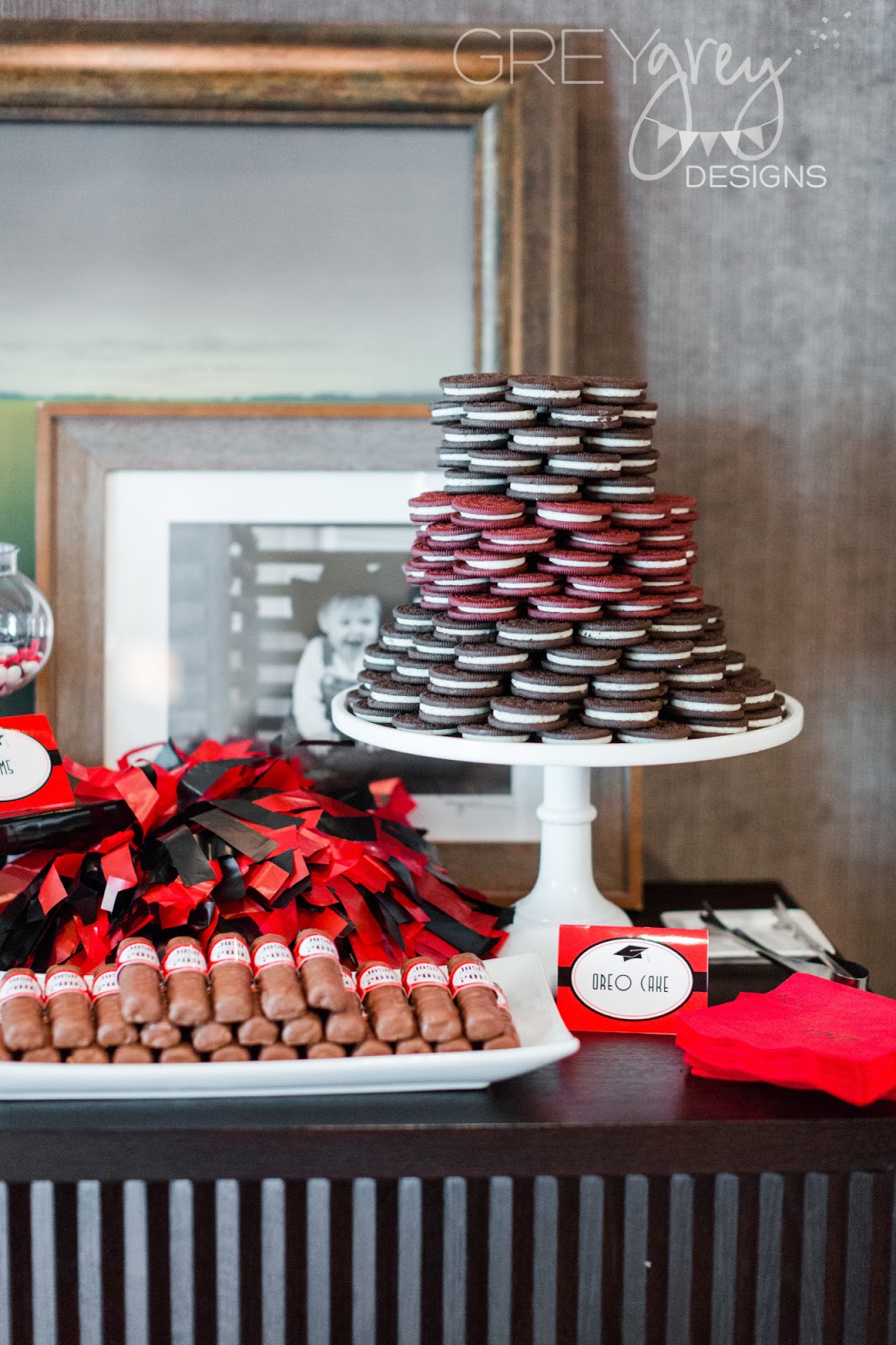 GreyGrey Designs {My Parties} Miami University Graduation