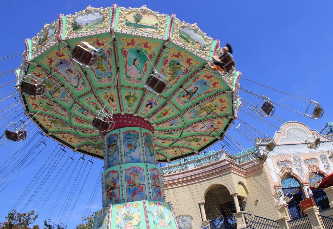 Mere shadows in the water...: Der Wiener Prater
