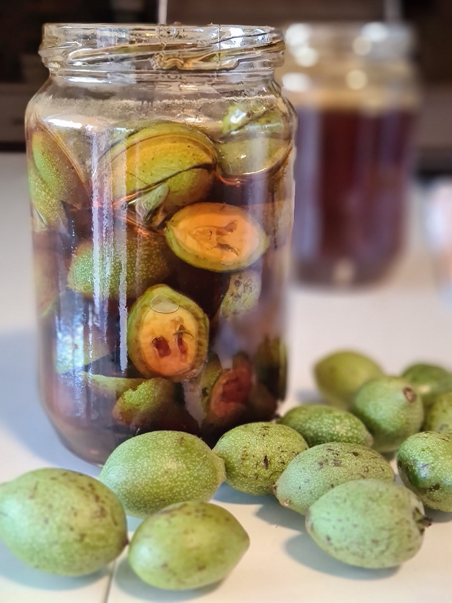 HOMEMADE WALNUT LIQUEUR Macedonian Cuisine