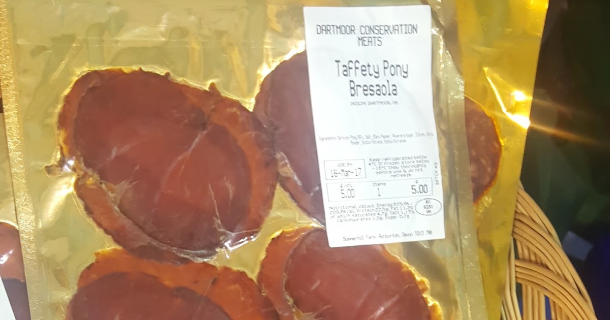 Dartmoor Ponies a sustainable meat source