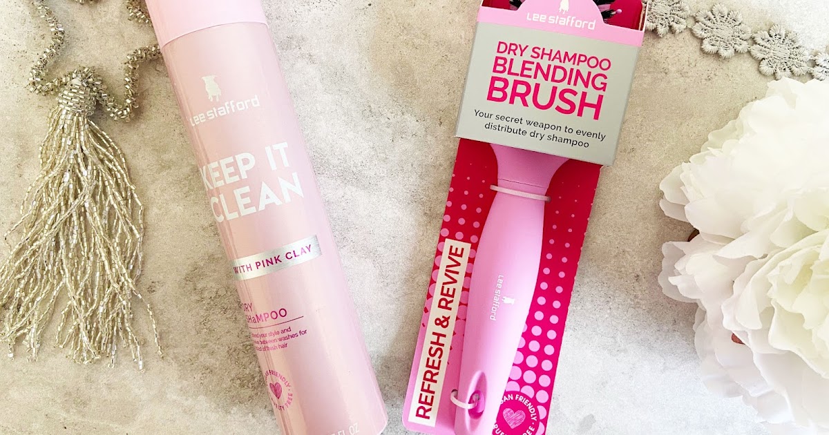 Lee Stafford Dry Shampoo Blending Brush Review Kathryn's Loves