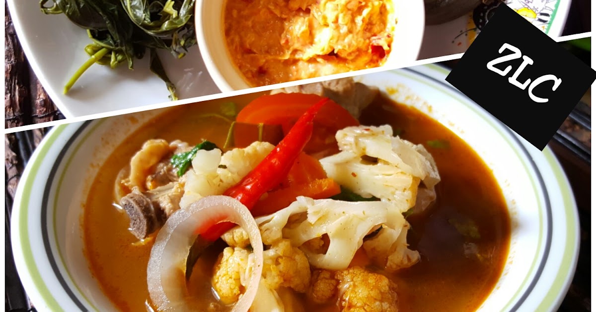 ZULFAZA LOVES COOKING: Lunch - Tomyam Ayam, Pucuk ubi 