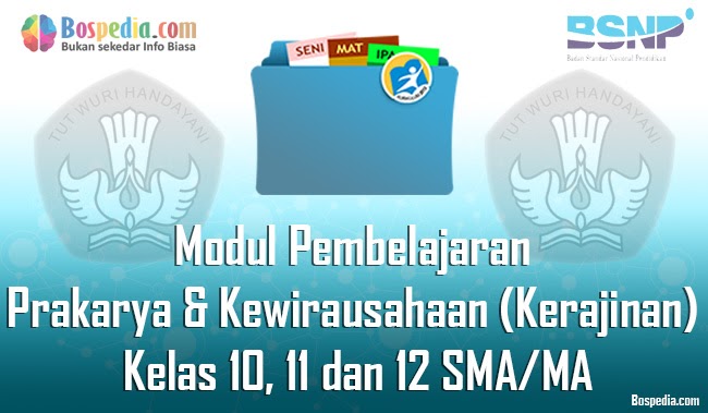 Lengkap eModul Pembelajaran Prakarya dan Kewirausahaan