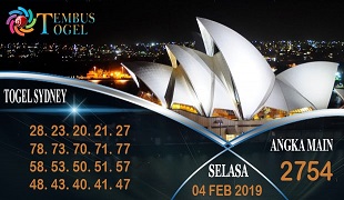 Prediksi Togel Angka Sidney Selasa 04 February 2020